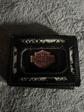 Harley-Davidson Black Wallet